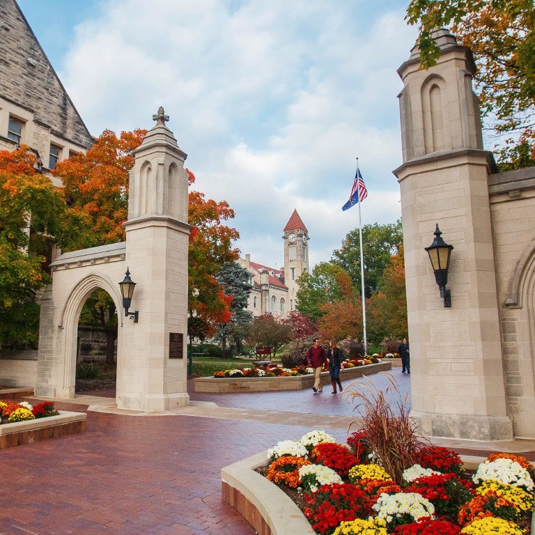 The Sample Gates at IU Bloomington